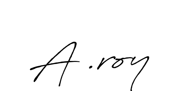 How to make A .roy signature? Antro_Vectra_Bolder is a professional autograph style. Create handwritten signature for A .roy name. A .roy signature style 7 images and pictures png