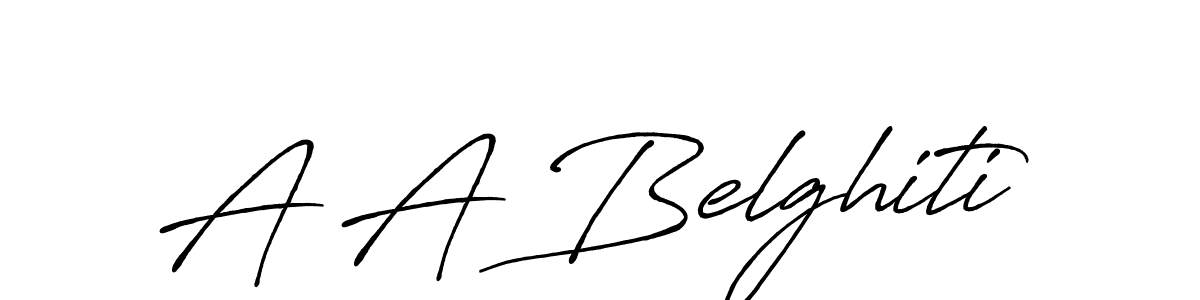 Similarly Antro_Vectra_Bolder is the best handwritten signature design. Signature creator online .You can use it as an online autograph creator for name A A Belghiti. A A Belghiti signature style 7 images and pictures png