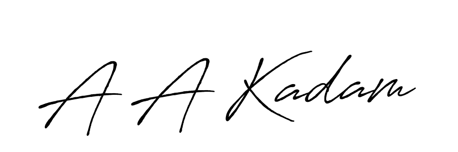 Once you've used our free online signature maker to create your best signature Antro_Vectra_Bolder style, it's time to enjoy all of the benefits that A A Kadam name signing documents. A A Kadam signature style 7 images and pictures png