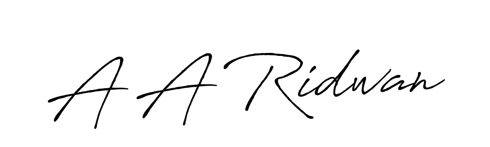 It looks lik you need a new signature style for name A A Ridwan. Design unique handwritten (Antro_Vectra_Bolder) signature with our free signature maker in just a few clicks. A A Ridwan signature style 7 images and pictures png