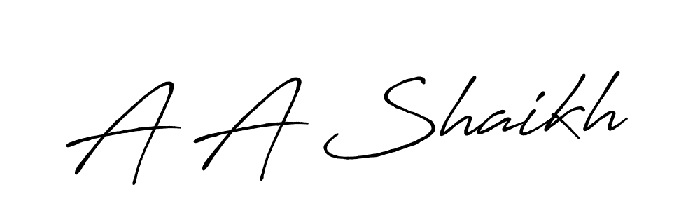 How to Draw A A Shaikh signature style? Antro_Vectra_Bolder is a latest design signature styles for name A A Shaikh. A A Shaikh signature style 7 images and pictures png