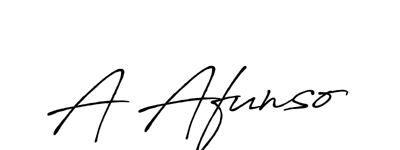 How to make A Afunso signature? Antro_Vectra_Bolder is a professional autograph style. Create handwritten signature for A Afunso name. A Afunso signature style 7 images and pictures png