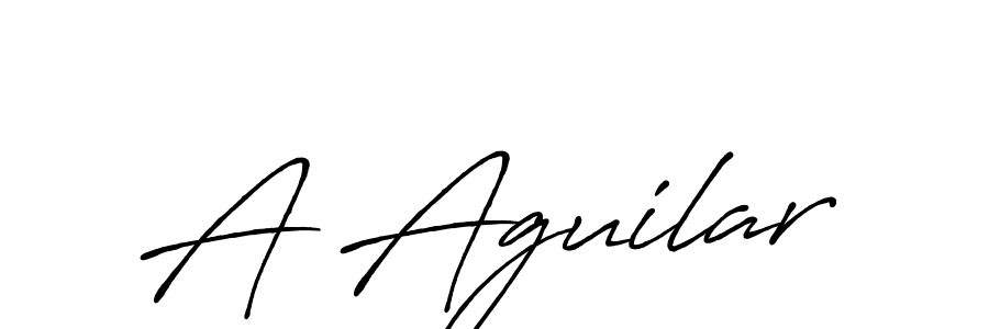 Also we have A Aguilar name is the best signature style. Create professional handwritten signature collection using Antro_Vectra_Bolder autograph style. A Aguilar signature style 7 images and pictures png