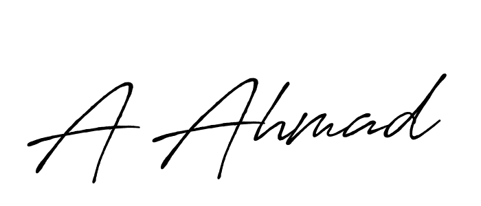 It looks lik you need a new signature style for name A Ahmad. Design unique handwritten (Antro_Vectra_Bolder) signature with our free signature maker in just a few clicks. A Ahmad signature style 7 images and pictures png