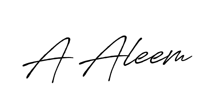 Best and Professional Signature Style for A Aleem. Antro_Vectra_Bolder Best Signature Style Collection. A Aleem signature style 7 images and pictures png