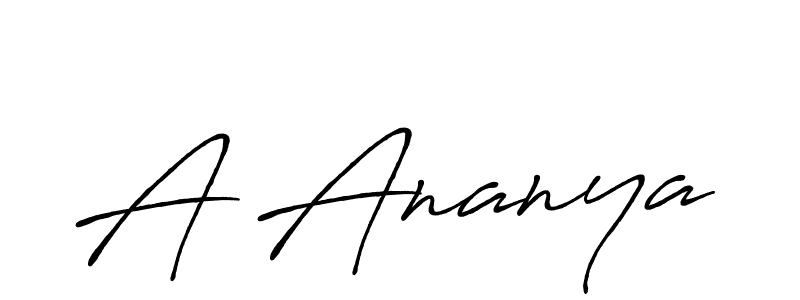 It looks lik you need a new signature style for name A Ananya. Design unique handwritten (Antro_Vectra_Bolder) signature with our free signature maker in just a few clicks. A Ananya signature style 7 images and pictures png