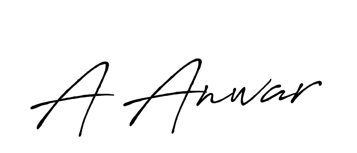 Use a signature maker to create a handwritten signature online. With this signature software, you can design (Antro_Vectra_Bolder) your own signature for name A Anwar. A Anwar signature style 7 images and pictures png