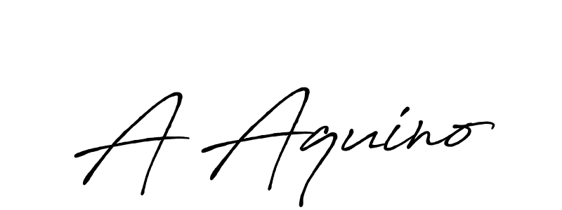 Once you've used our free online signature maker to create your best signature Antro_Vectra_Bolder style, it's time to enjoy all of the benefits that A Aquino name signing documents. A Aquino signature style 7 images and pictures png