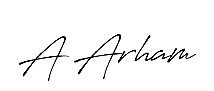 It looks lik you need a new signature style for name A Arham. Design unique handwritten (Antro_Vectra_Bolder) signature with our free signature maker in just a few clicks. A Arham signature style 7 images and pictures png
