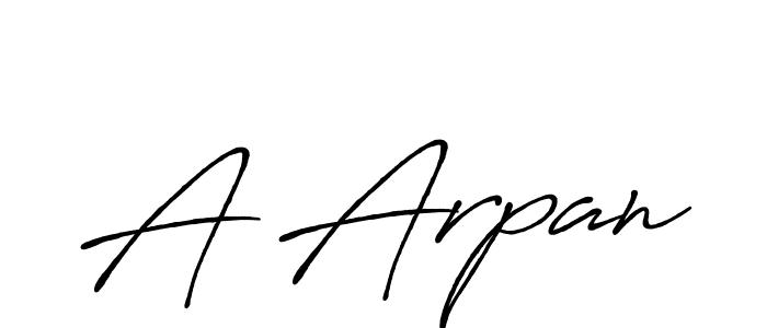Once you've used our free online signature maker to create your best signature Antro_Vectra_Bolder style, it's time to enjoy all of the benefits that A Arpan name signing documents. A Arpan signature style 7 images and pictures png