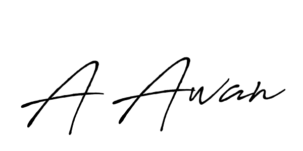 See photos of A Awan official signature by Spectra . Check more albums & portfolios. Read reviews & check more about Antro_Vectra_Bolder font. A Awan signature style 7 images and pictures png
