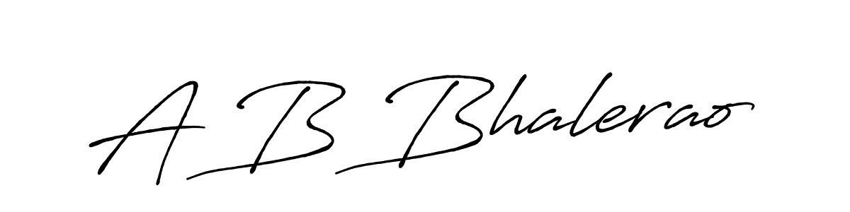 Also we have A B Bhalerao name is the best signature style. Create professional handwritten signature collection using Antro_Vectra_Bolder autograph style. A B Bhalerao signature style 7 images and pictures png