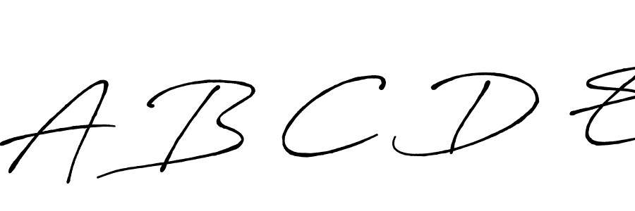 How to Draw A B C D E signature style? Antro_Vectra_Bolder is a latest design signature styles for name A B C D E. A B C D E signature style 7 images and pictures png