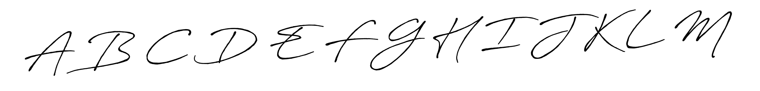 A B C D E F G H I J K L M stylish signature style. Best Handwritten Sign (Antro_Vectra_Bolder) for my name. Handwritten Signature Collection Ideas for my name A B C D E F G H I J K L M. A B C D E F G H I J K L M signature style 7 images and pictures png