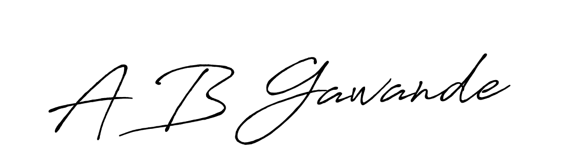 Best and Professional Signature Style for A B Gawande. Antro_Vectra_Bolder Best Signature Style Collection. A B Gawande signature style 7 images and pictures png