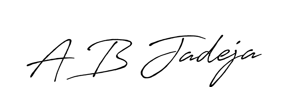 Here are the top 10 professional signature styles for the name A B Jadeja. These are the best autograph styles you can use for your name. A B Jadeja signature style 7 images and pictures png