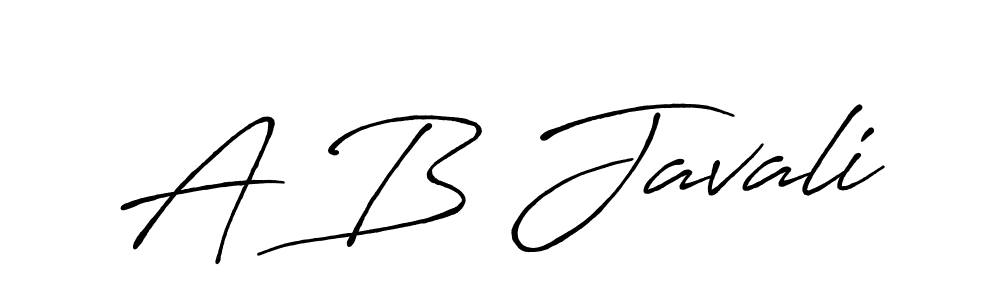 Once you've used our free online signature maker to create your best signature Antro_Vectra_Bolder style, it's time to enjoy all of the benefits that A B Javali name signing documents. A B Javali signature style 7 images and pictures png