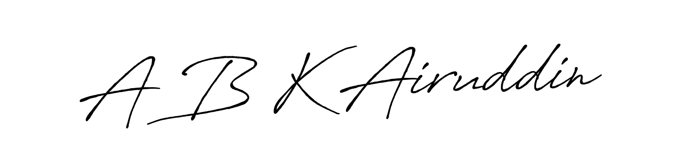 Once you've used our free online signature maker to create your best signature Antro_Vectra_Bolder style, it's time to enjoy all of the benefits that A B K Airuddin name signing documents. A B K Airuddin signature style 7 images and pictures png