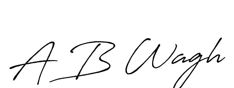if you are searching for the best signature style for your name A B Wagh. so please give up your signature search. here we have designed multiple signature styles  using Antro_Vectra_Bolder. A B Wagh signature style 7 images and pictures png