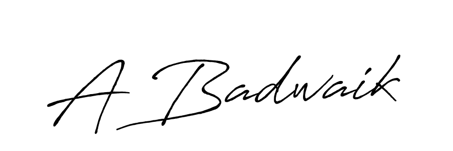 Make a beautiful signature design for name A Badwaik. Use this online signature maker to create a handwritten signature for free. A Badwaik signature style 7 images and pictures png