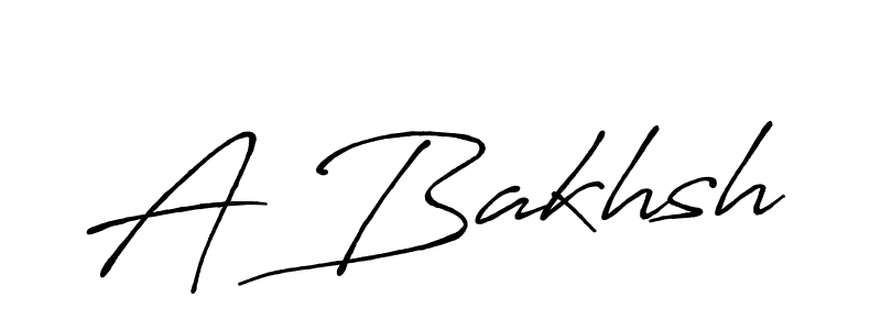 Use a signature maker to create a handwritten signature online. With this signature software, you can design (Antro_Vectra_Bolder) your own signature for name A Bakhsh. A Bakhsh signature style 7 images and pictures png