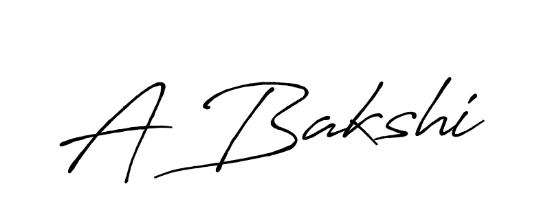 Antro_Vectra_Bolder is a professional signature style that is perfect for those who want to add a touch of class to their signature. It is also a great choice for those who want to make their signature more unique. Get A Bakshi name to fancy signature for free. A Bakshi signature style 7 images and pictures png