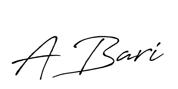 You should practise on your own different ways (Antro_Vectra_Bolder) to write your name (A Bari) in signature. don't let someone else do it for you. A Bari signature style 7 images and pictures png