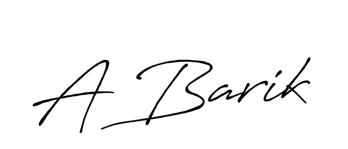 Create a beautiful signature design for name A Barik. With this signature (Antro_Vectra_Bolder) fonts, you can make a handwritten signature for free. A Barik signature style 7 images and pictures png