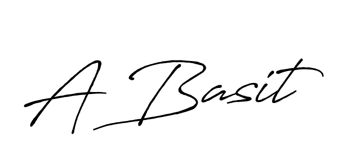 It looks lik you need a new signature style for name A Basit. Design unique handwritten (Antro_Vectra_Bolder) signature with our free signature maker in just a few clicks. A Basit signature style 7 images and pictures png