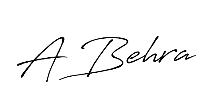 It looks lik you need a new signature style for name A Behra. Design unique handwritten (Antro_Vectra_Bolder) signature with our free signature maker in just a few clicks. A Behra signature style 7 images and pictures png