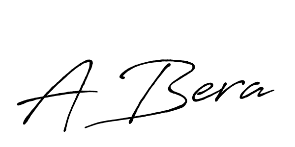 How to Draw A Bera signature style? Antro_Vectra_Bolder is a latest design signature styles for name A Bera. A Bera signature style 7 images and pictures png