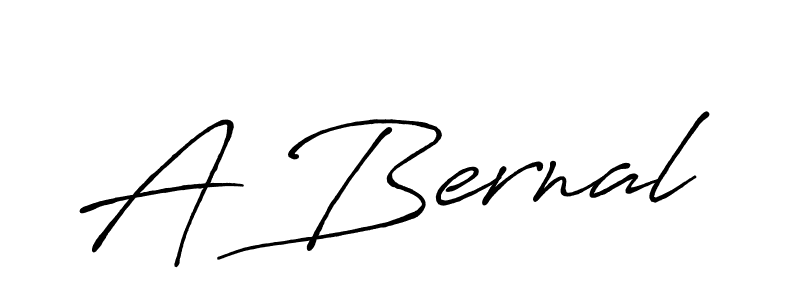 The best way (Antro_Vectra_Bolder) to make a short signature is to pick only two or three words in your name. The name A Bernal include a total of six letters. For converting this name. A Bernal signature style 7 images and pictures png