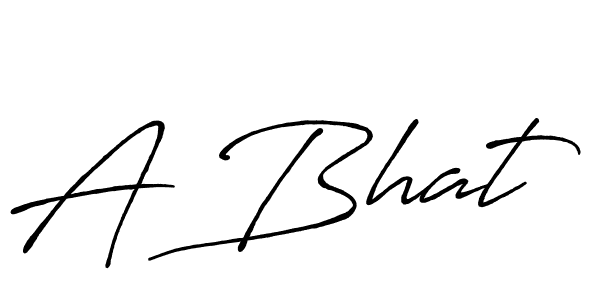 Here are the top 10 professional signature styles for the name A Bhat. These are the best autograph styles you can use for your name. A Bhat signature style 7 images and pictures png