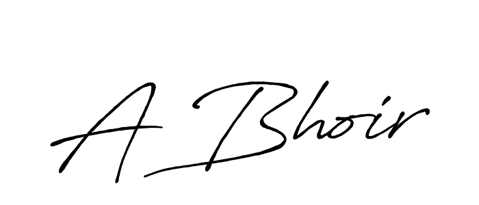 Similarly Antro_Vectra_Bolder is the best handwritten signature design. Signature creator online .You can use it as an online autograph creator for name A Bhoir. A Bhoir signature style 7 images and pictures png