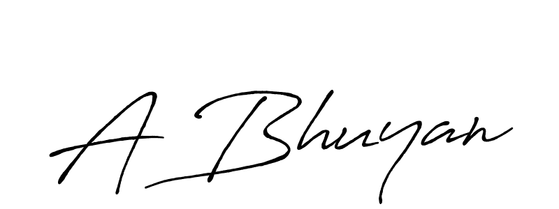 How to Draw A Bhuyan signature style? Antro_Vectra_Bolder is a latest design signature styles for name A Bhuyan. A Bhuyan signature style 7 images and pictures png