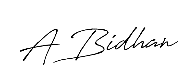You can use this online signature creator to create a handwritten signature for the name A Bidhan. This is the best online autograph maker. A Bidhan signature style 7 images and pictures png