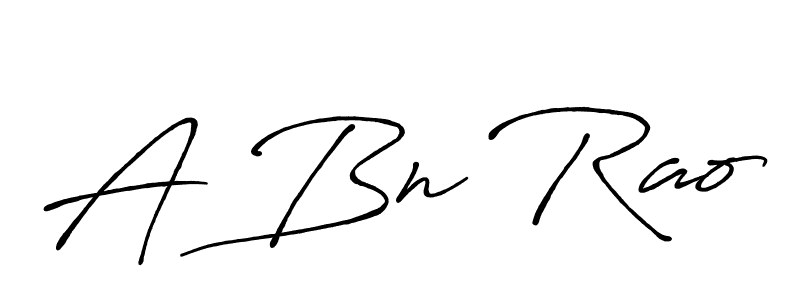 Once you've used our free online signature maker to create your best signature Antro_Vectra_Bolder style, it's time to enjoy all of the benefits that A Bn Rao name signing documents. A Bn Rao signature style 7 images and pictures png