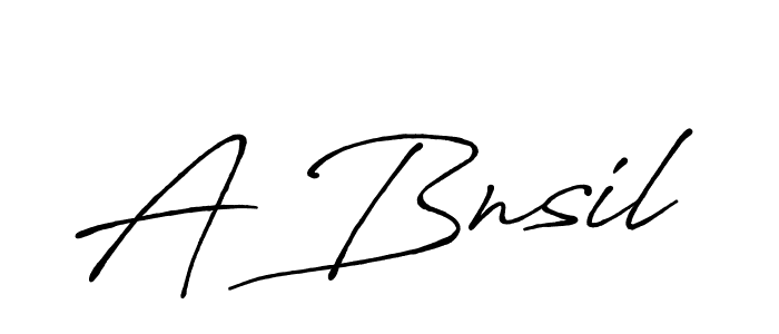 This is the best signature style for the A Bnsil name. Also you like these signature font (Antro_Vectra_Bolder). Mix name signature. A Bnsil signature style 7 images and pictures png