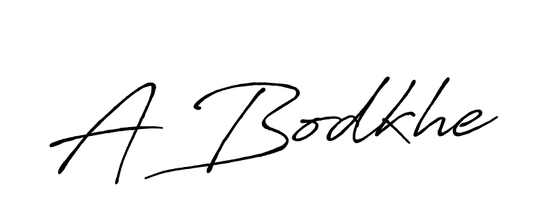 Antro_Vectra_Bolder is a professional signature style that is perfect for those who want to add a touch of class to their signature. It is also a great choice for those who want to make their signature more unique. Get A Bodkhe name to fancy signature for free. A Bodkhe signature style 7 images and pictures png