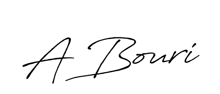 It looks lik you need a new signature style for name A Bouri. Design unique handwritten (Antro_Vectra_Bolder) signature with our free signature maker in just a few clicks. A Bouri signature style 7 images and pictures png