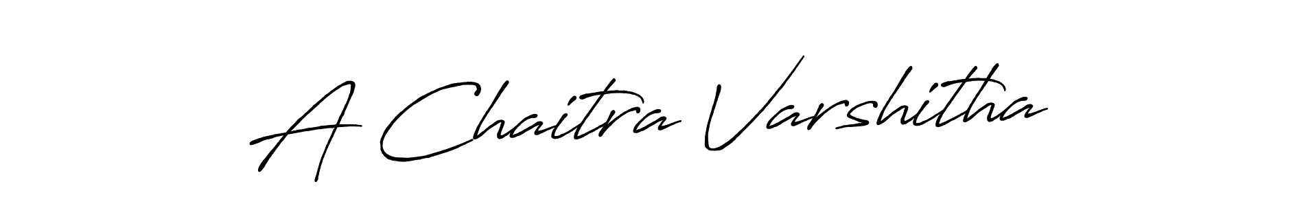 Make a short A Chaitra Varshitha signature style. Manage your documents anywhere anytime using Antro_Vectra_Bolder. Create and add eSignatures, submit forms, share and send files easily. A Chaitra Varshitha signature style 7 images and pictures png