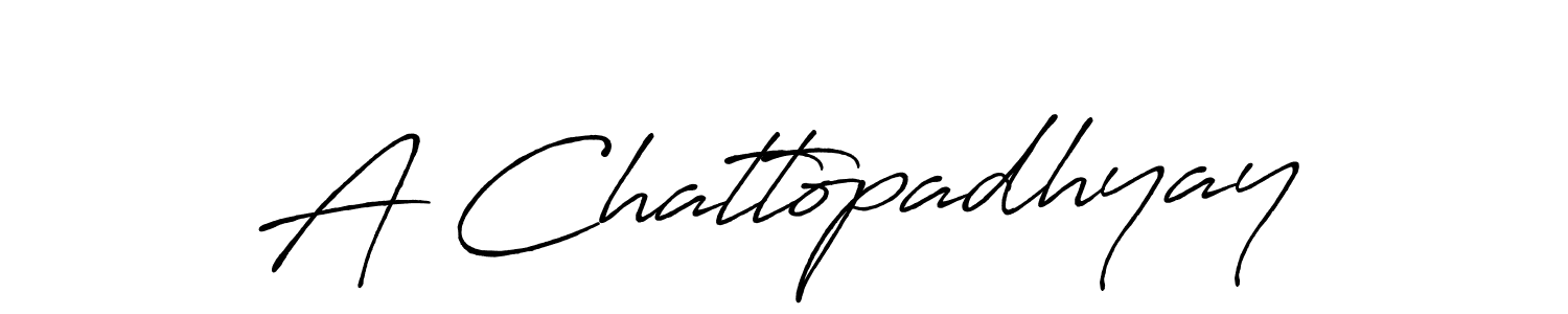 A Chattopadhyay stylish signature style. Best Handwritten Sign (Antro_Vectra_Bolder) for my name. Handwritten Signature Collection Ideas for my name A Chattopadhyay. A Chattopadhyay signature style 7 images and pictures png