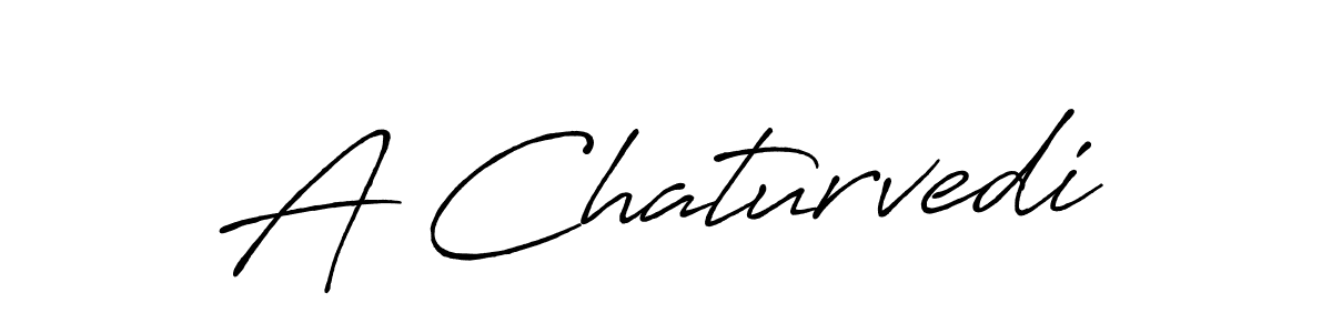 Use a signature maker to create a handwritten signature online. With this signature software, you can design (Antro_Vectra_Bolder) your own signature for name A Chaturvedi. A Chaturvedi signature style 7 images and pictures png