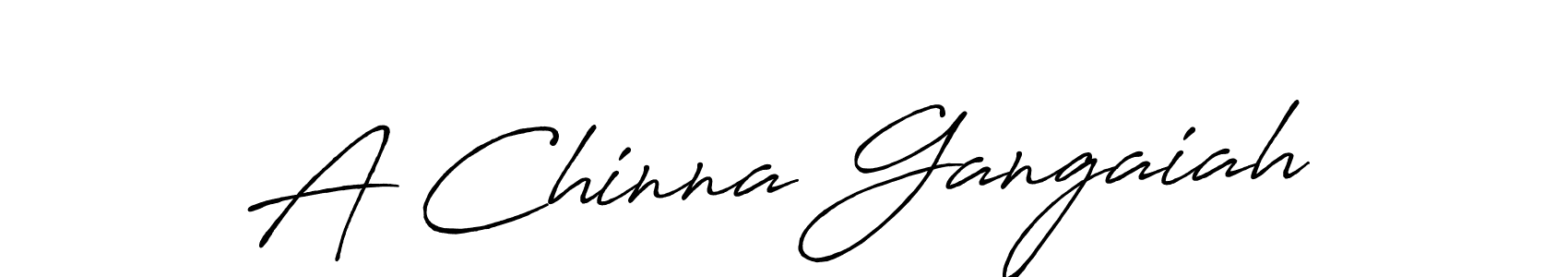 Antro_Vectra_Bolder is a professional signature style that is perfect for those who want to add a touch of class to their signature. It is also a great choice for those who want to make their signature more unique. Get A Chinna Gangaiah name to fancy signature for free. A Chinna Gangaiah signature style 7 images and pictures png