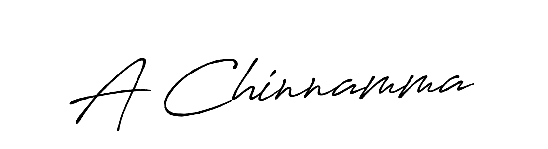 Create a beautiful signature design for name A Chinnamma. With this signature (Antro_Vectra_Bolder) fonts, you can make a handwritten signature for free. A Chinnamma signature style 7 images and pictures png