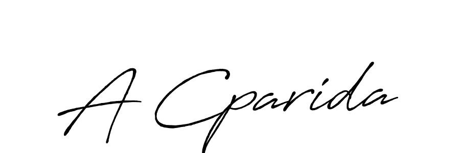 Also we have A Cparida name is the best signature style. Create professional handwritten signature collection using Antro_Vectra_Bolder autograph style. A Cparida signature style 7 images and pictures png