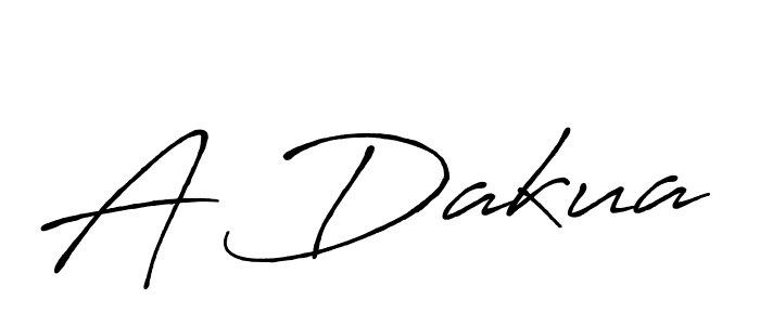 How to make A Dakua name signature. Use Antro_Vectra_Bolder style for creating short signs online. This is the latest handwritten sign. A Dakua signature style 7 images and pictures png