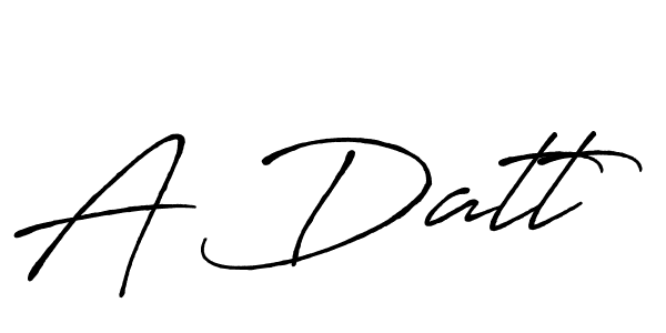 Make a beautiful signature design for name A Datt. Use this online signature maker to create a handwritten signature for free. A Datt signature style 7 images and pictures png