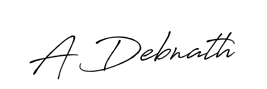 It looks lik you need a new signature style for name A Debnath. Design unique handwritten (Antro_Vectra_Bolder) signature with our free signature maker in just a few clicks. A Debnath signature style 7 images and pictures png