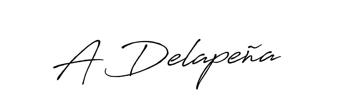 You should practise on your own different ways (Antro_Vectra_Bolder) to write your name (A Delapeña) in signature. don't let someone else do it for you. A Delapeña signature style 7 images and pictures png